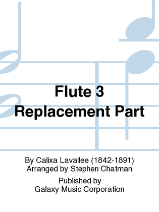 O Canada! (Orchestra Version) (Flute 3 Replacement Part)