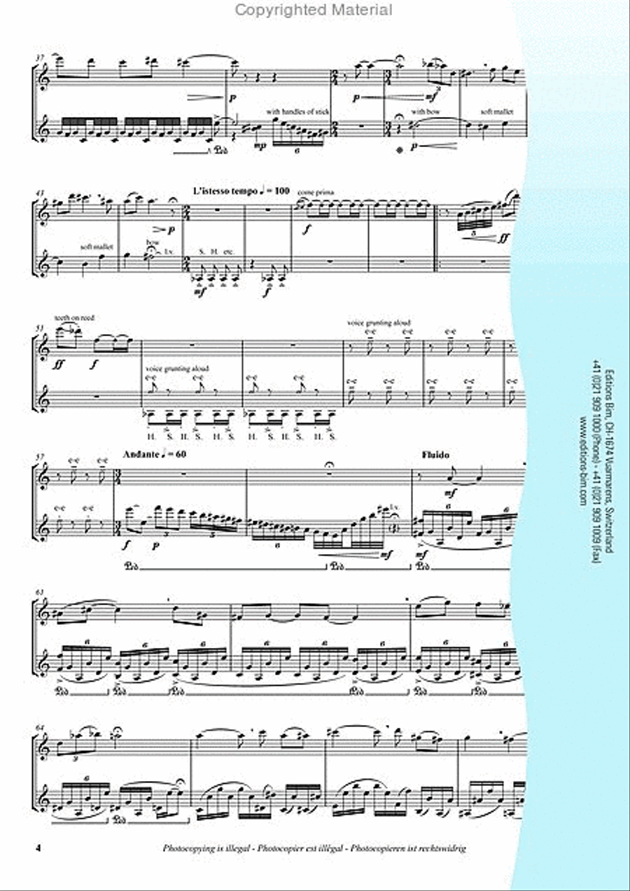 Glacier Baritone Saxophone scores gallery preview page 3