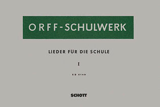 Book cover for Lieder fur die Schule