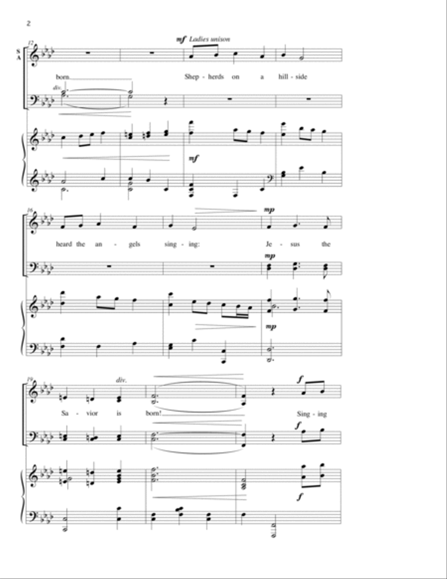 Singing Joy Singing Joy 4-Part scores gallery preview page 3