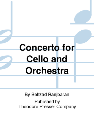 Book cover for Concerto For Cello And Orchestra