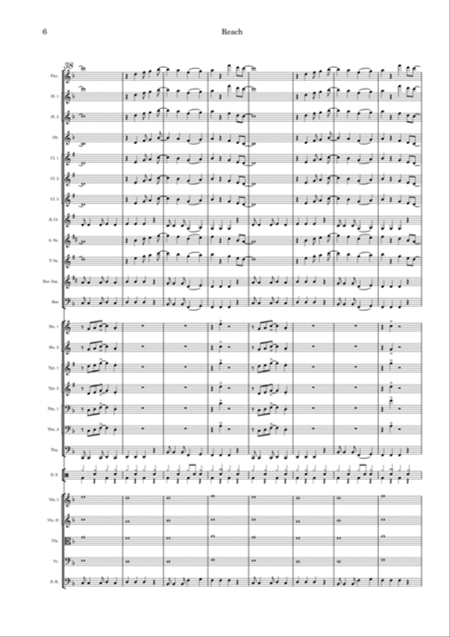 Reach Full Orchestra scores gallery preview page 6