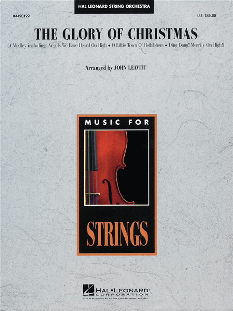 The Glory of Christmas String Orchestra scores gallery preview page 1