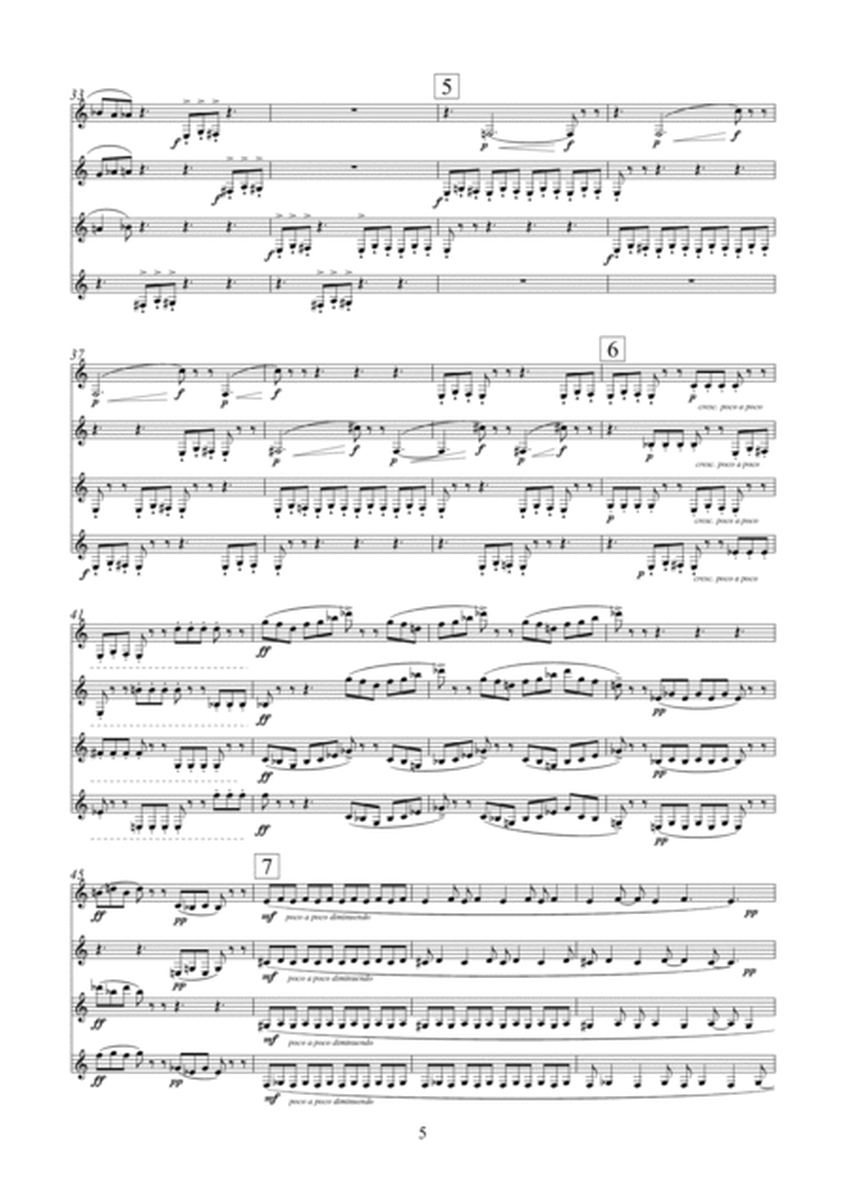 Overtones (for four clarinets in B flat) image number null