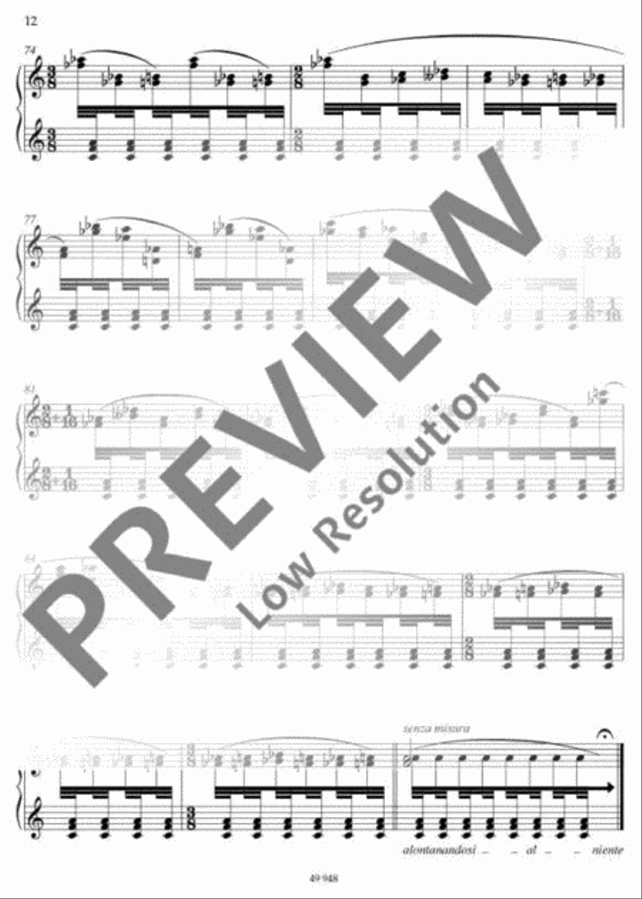 Luces and Sombras Luces and Sombras Piano Solo scores gallery preview page 13