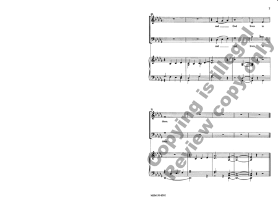 Let Us Love One Another 2-Part scores gallery preview page 7
