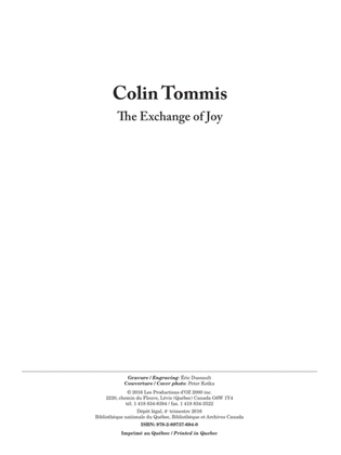 Book cover for The Exchange of Joy