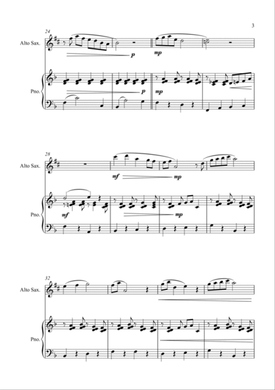 A Walk in the Park A Walk in the Park Piano scores gallery preview page 3
