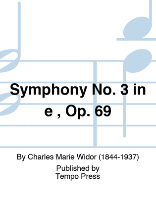 Symphony No. 3 in e , Op. 69