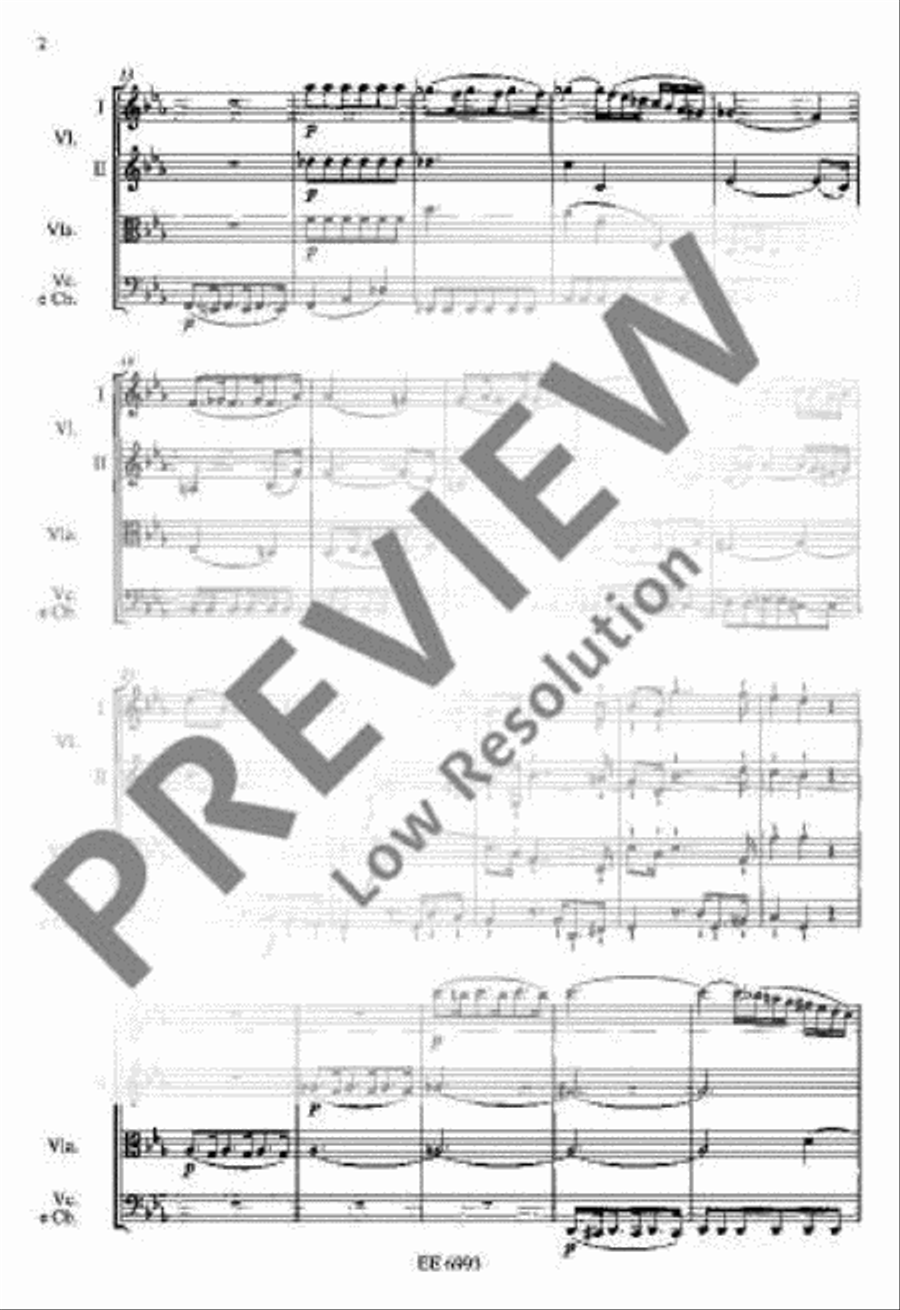 Adagio and Fugue C minor Miniature Score scores gallery preview page 15