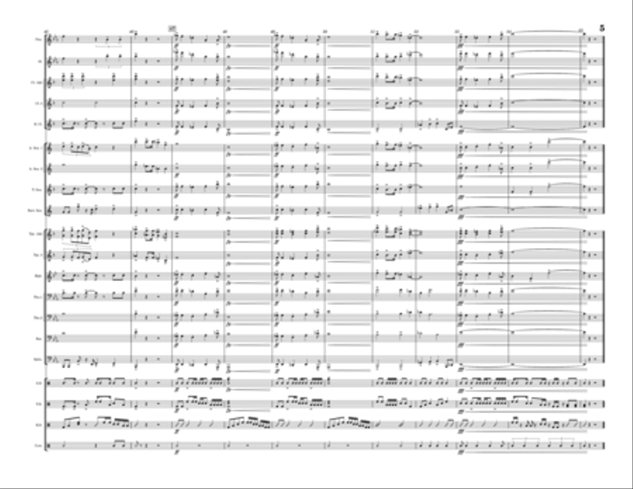 Pinball Wizard Pinball Wizard Marching Band scores gallery preview page 5