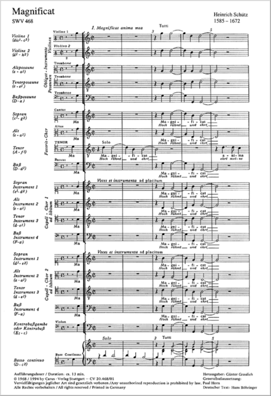 Uppsala-Magnificat 4-Part scores gallery preview page 50