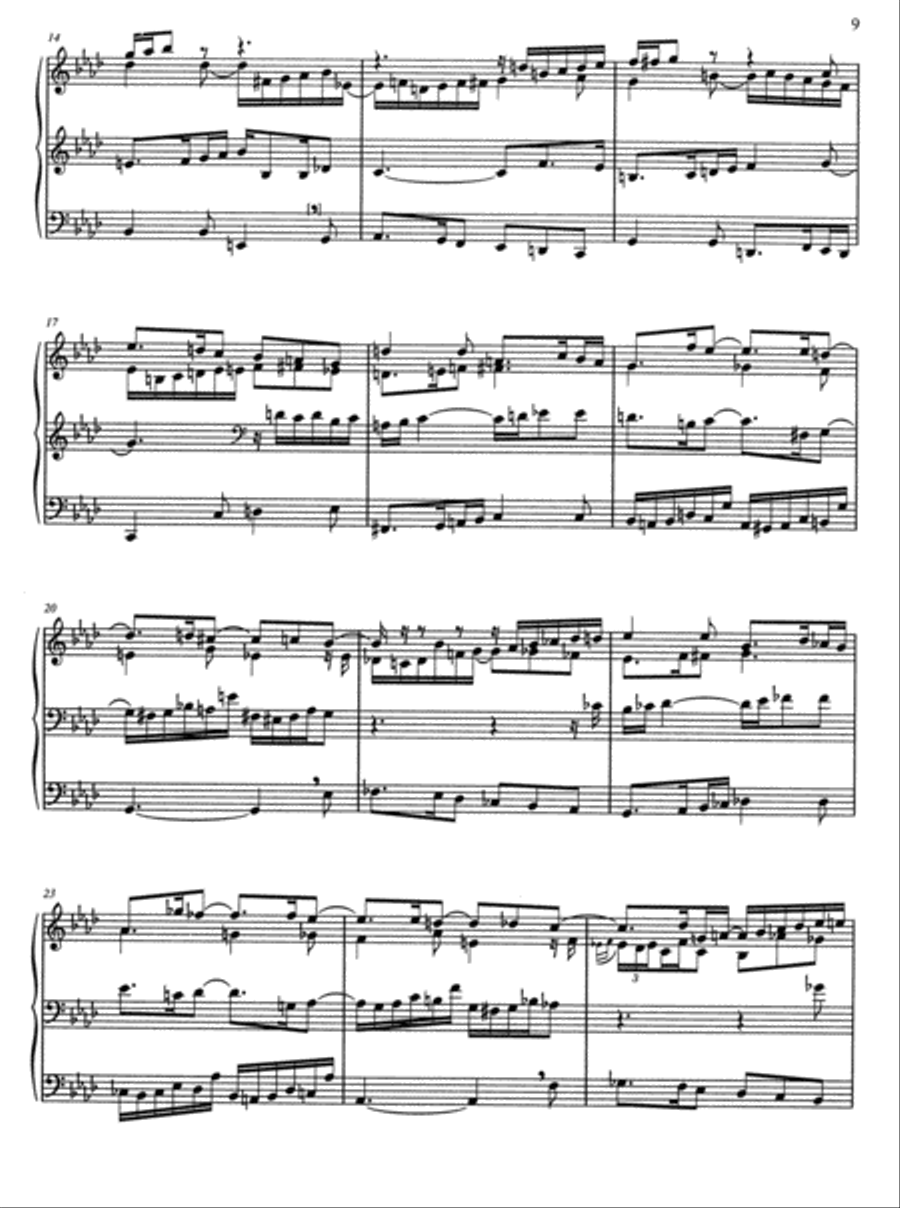 Symphonie IV in F Minor Organ scores gallery preview page 4