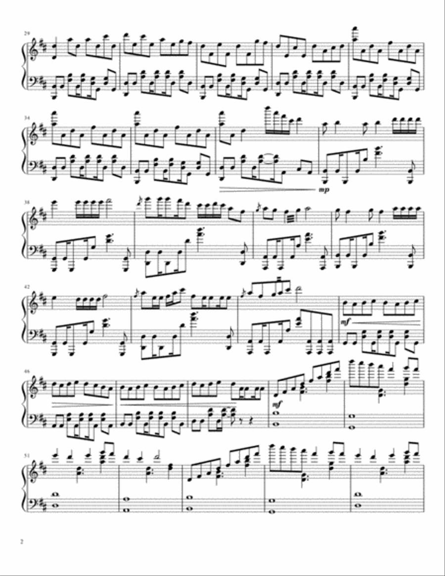 Change Change Piano Solo scores gallery preview page 2