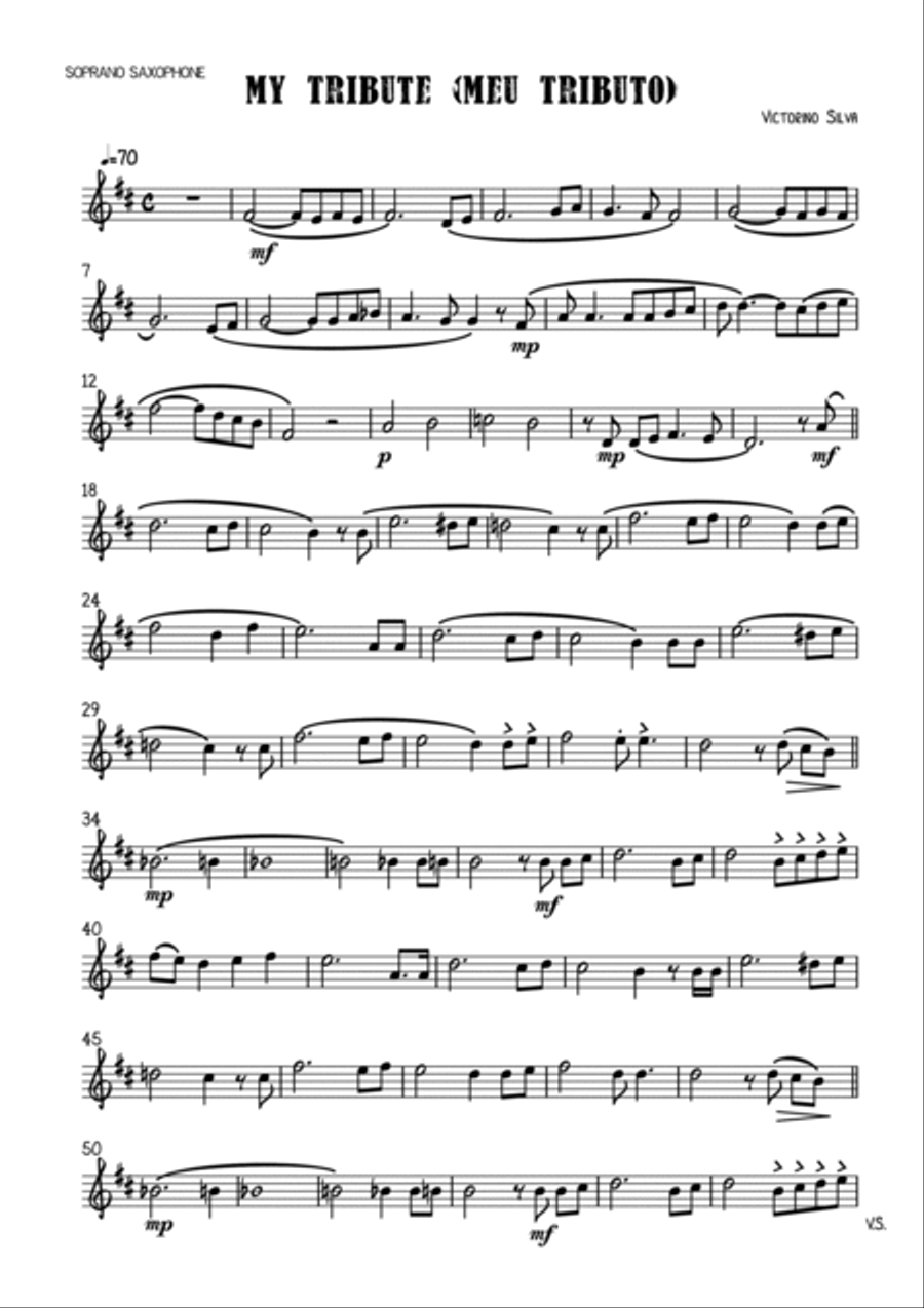 My Tribute My Tribute Woodwind Ensemble scores gallery preview page 6
