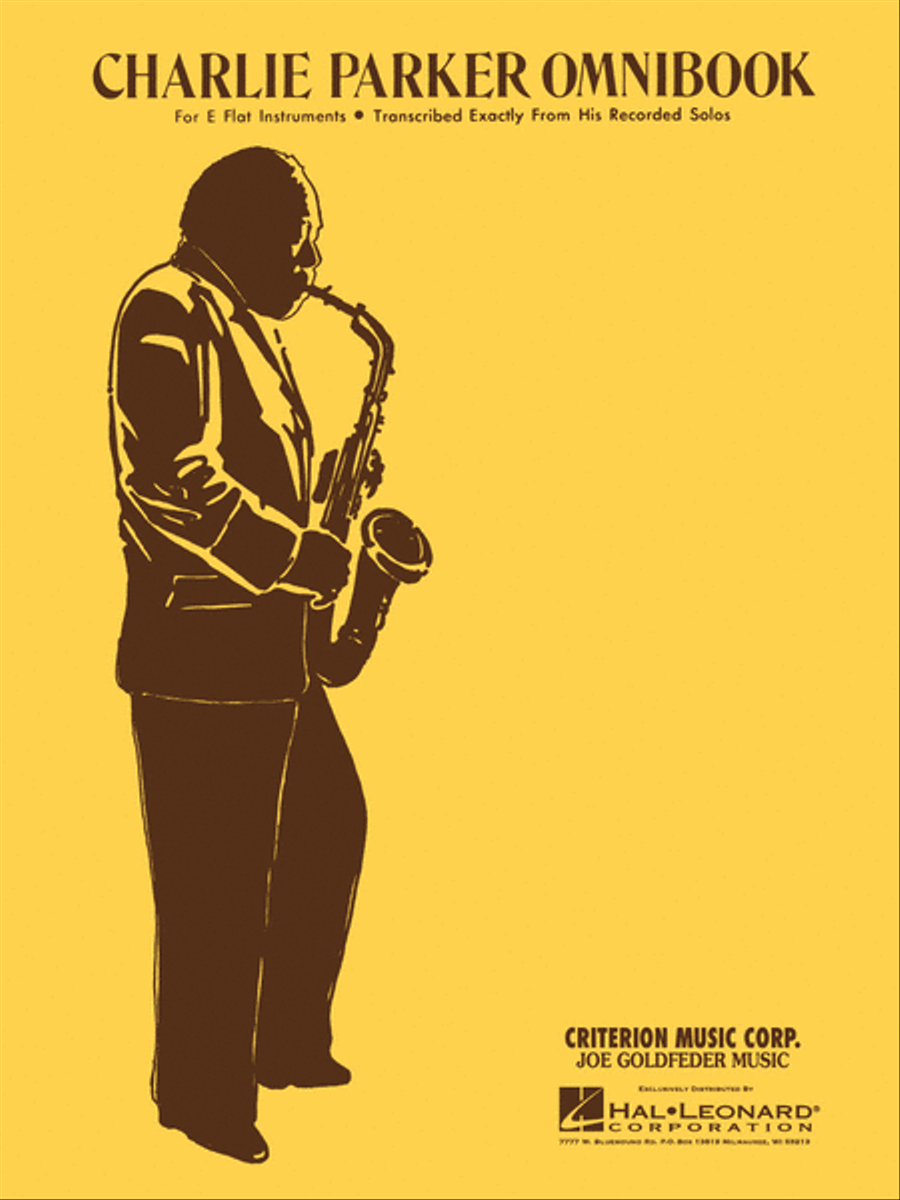 Charlie Parker – Omnibook E-Flat Instrument scores gallery preview page 1