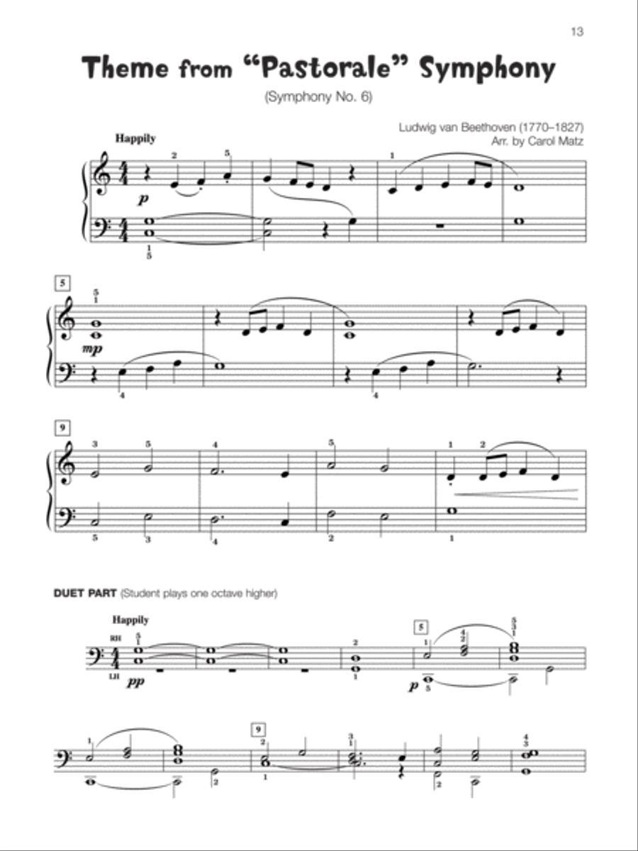 Famous & Fun Classic Themes, Book 3 Piano Method scores gallery preview page 11