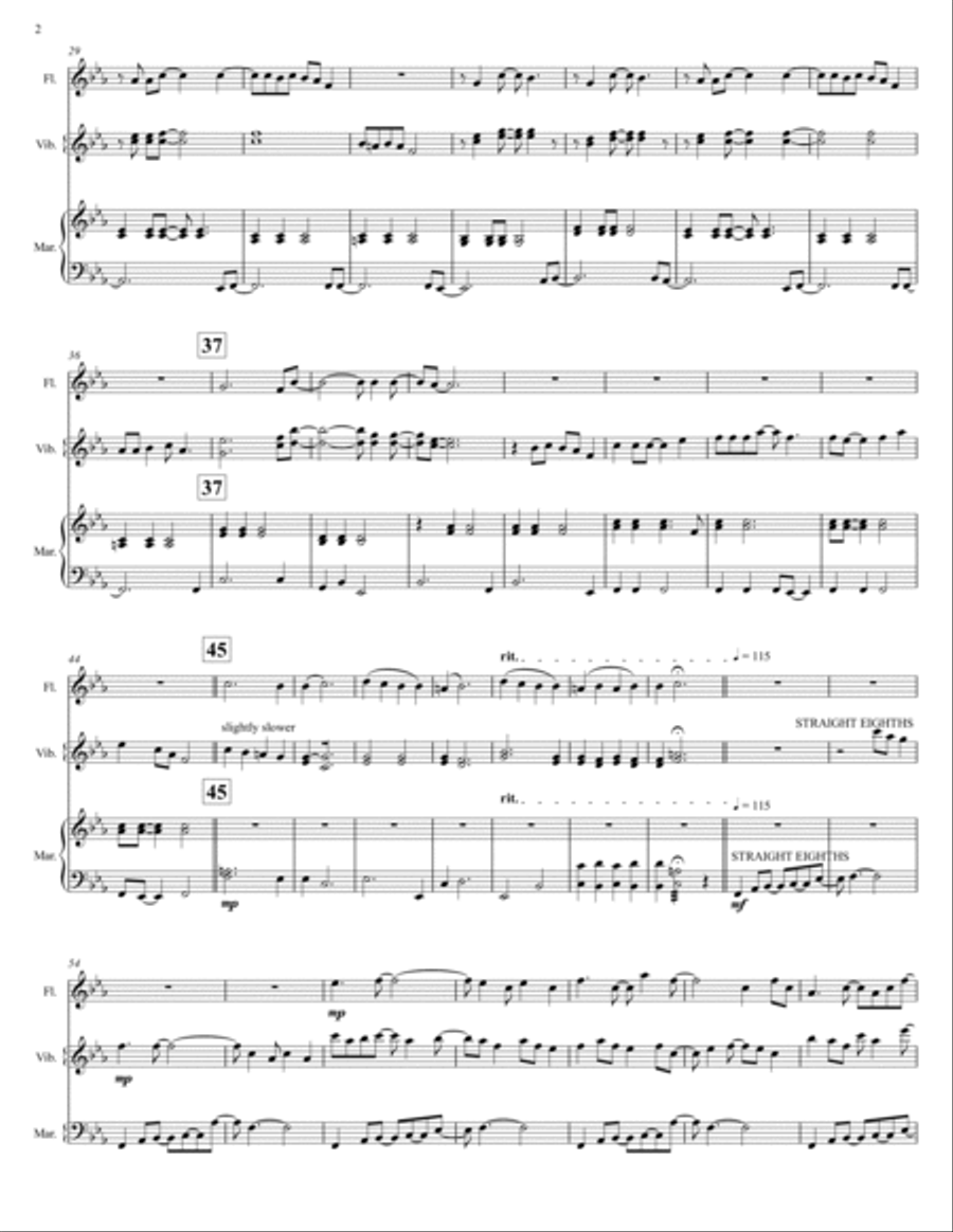 Carry On/questions Small Ensemble scores gallery preview page 2