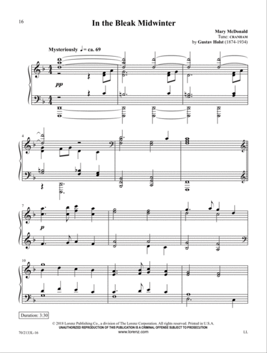 Christmas by Candlelight Piano Solo scores gallery preview page 6