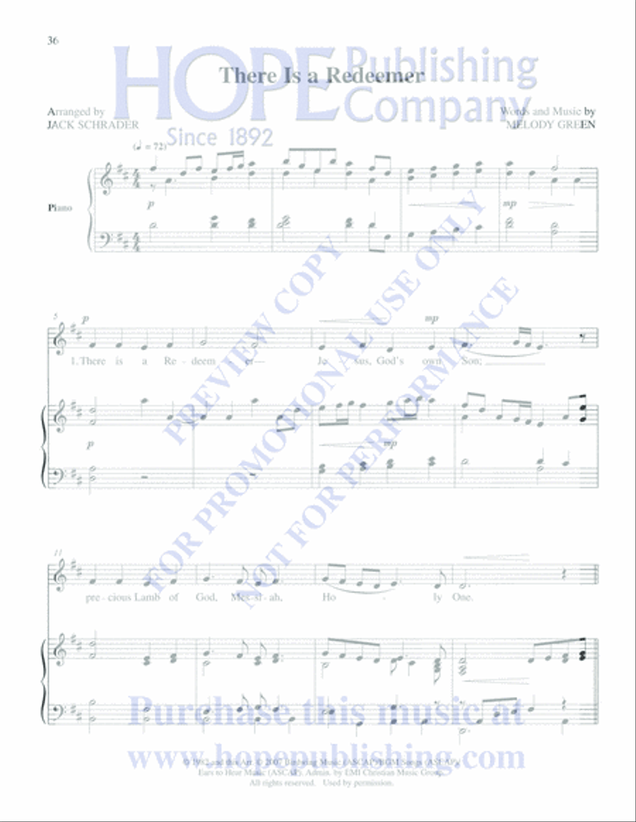 Seven Sacred Vocal Solos High Voice scores gallery preview page 39