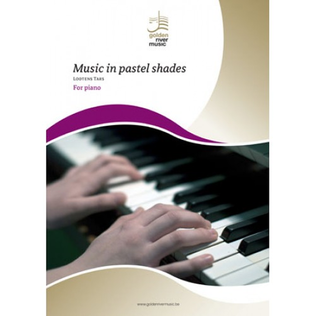 Music in pastel shades for piano