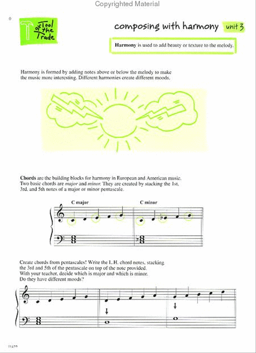 Music by Me, Book One Piano Method scores gallery preview page 3