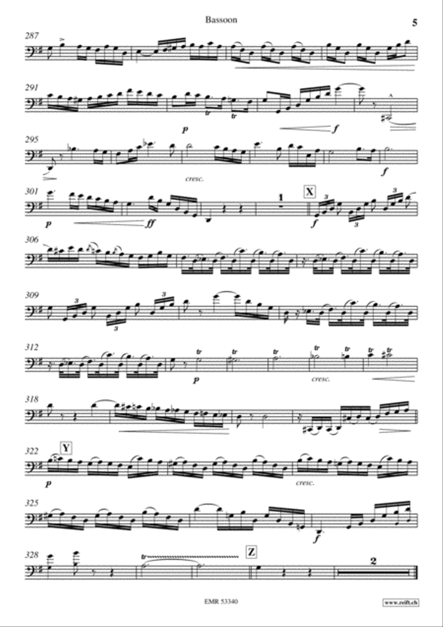 Concertino Bassoon Solo scores gallery preview page 6