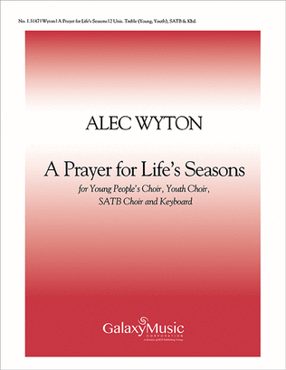 Book cover for A Prayer for Life's Seasons