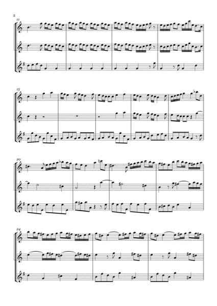 Trio Sonata in G minor RV. 81 - Saxophone Trio (SSB)