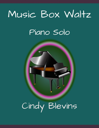 Book cover for Music Box Waltz, original Piano Solo