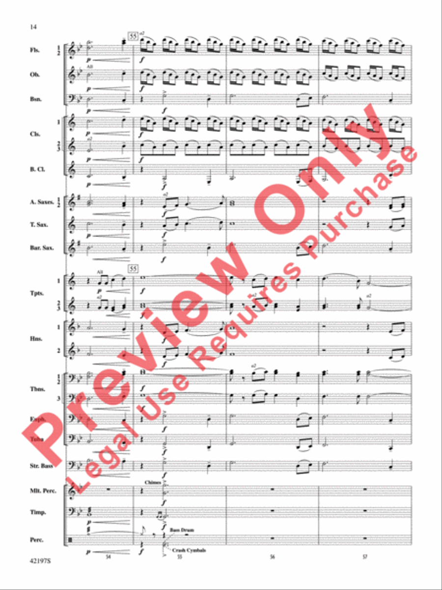 Carrickfergus Carrickfergus Concert Band scores gallery preview page 15