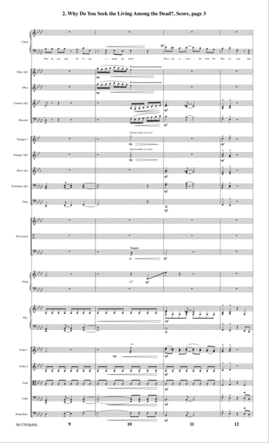 Once Upon a Morning - Full Score Choir scores gallery preview page 10