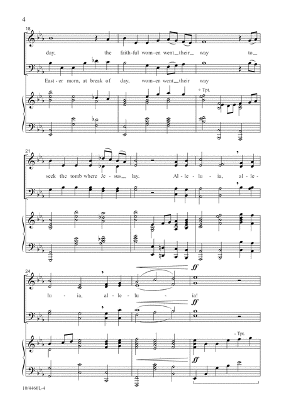 O Sons and Daughters, Let Us Sing! 4-Part scores gallery preview page 5
