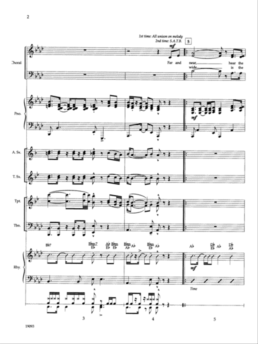 Say It Loud Choir scores gallery preview page 5