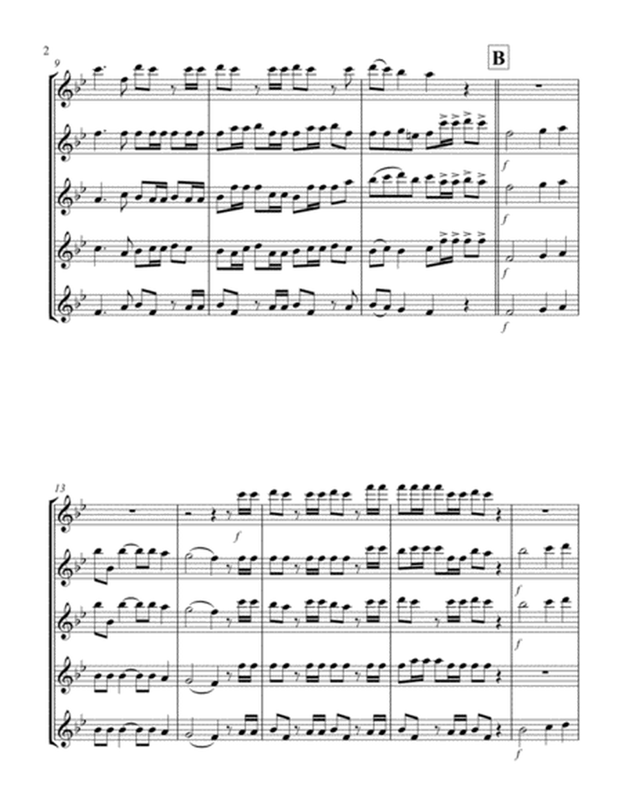 Hallelujah (from "Messiah") (Bb) (Oboe Quintet)