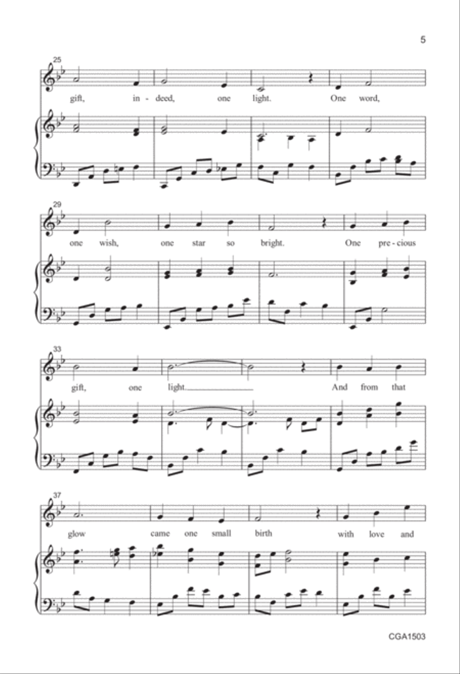 One Light 2-Part scores gallery preview page 4