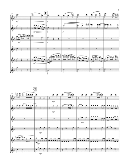 Recordare (from "Requiem") (F) (Oboe Sextet)