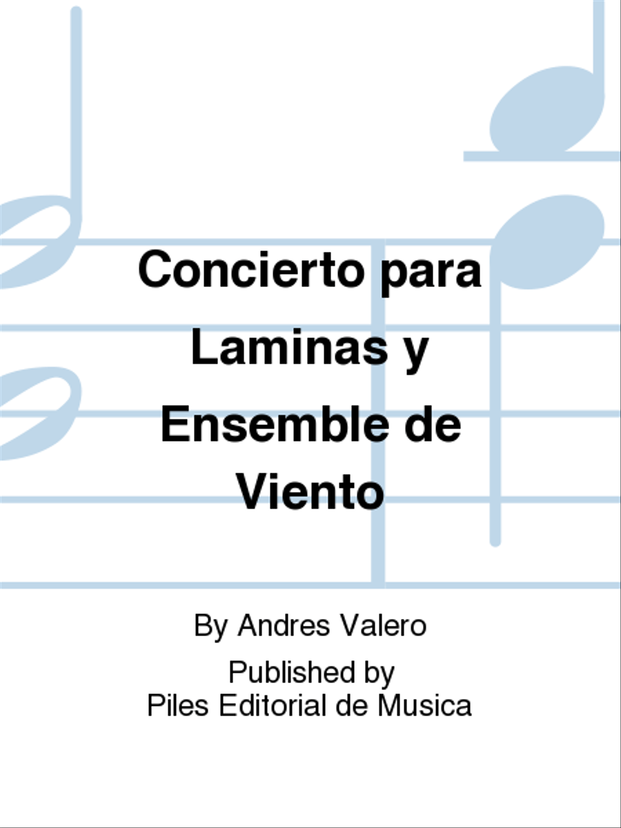 Concierto para Laminas y Ensemble de Viento Score scores gallery preview page 1
