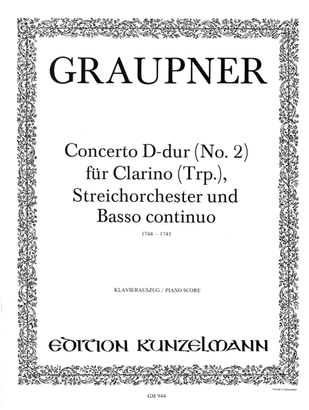 Concerto no. 2 for trumpet