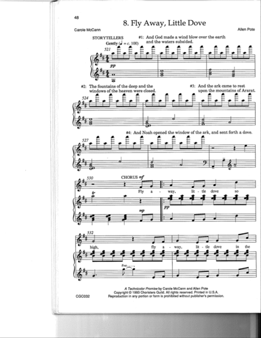 A Technicolor Promise Preview Kit (Score & CD) Choir scores gallery preview page 7
