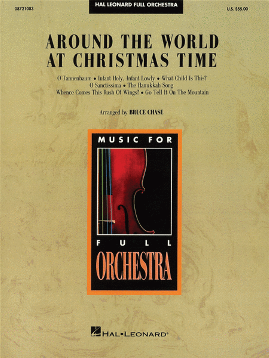 Around the World at Christmas Time Full Orchestra scores gallery preview page 1