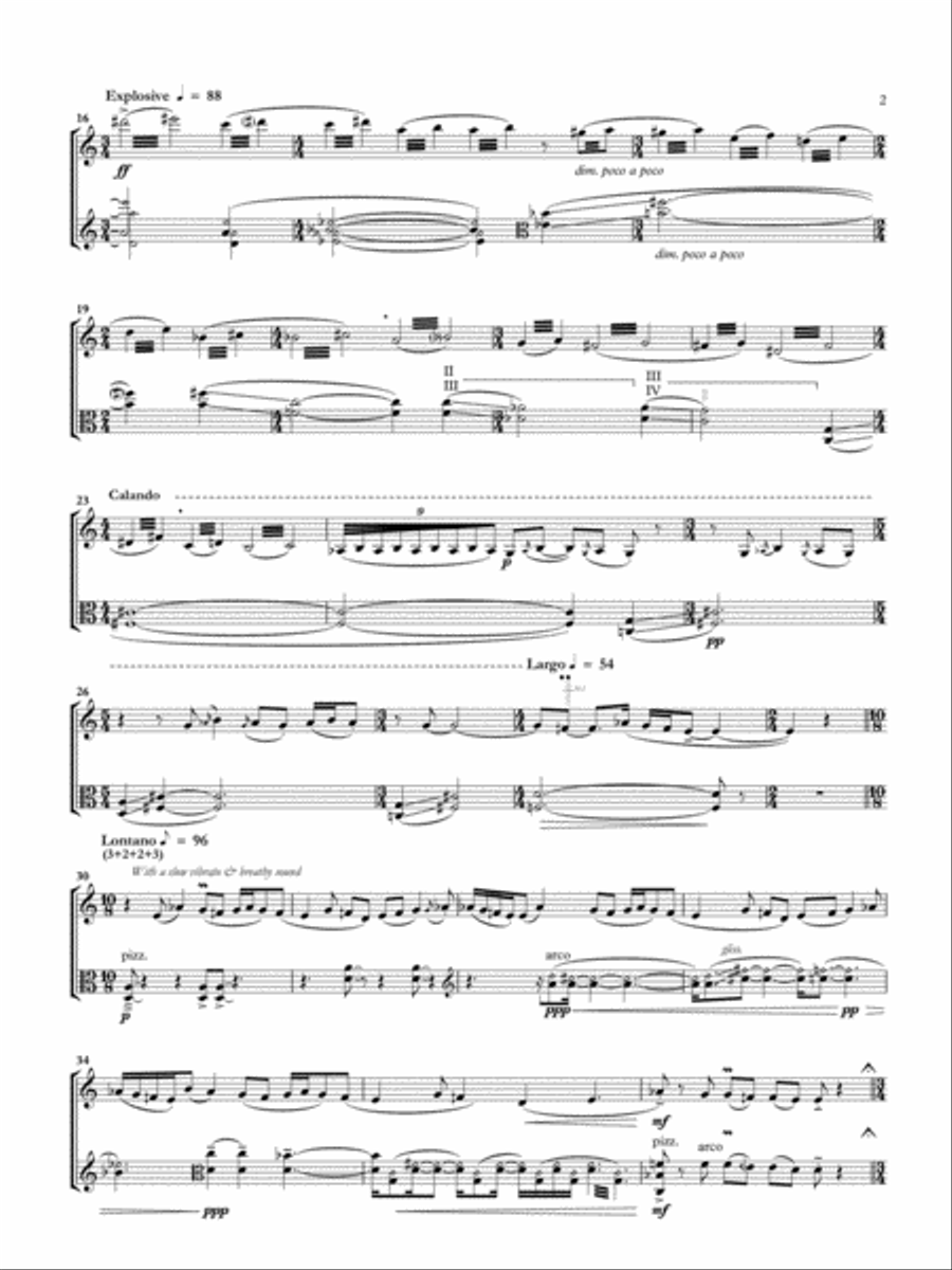 Letters Home Clarinet scores gallery preview page 4