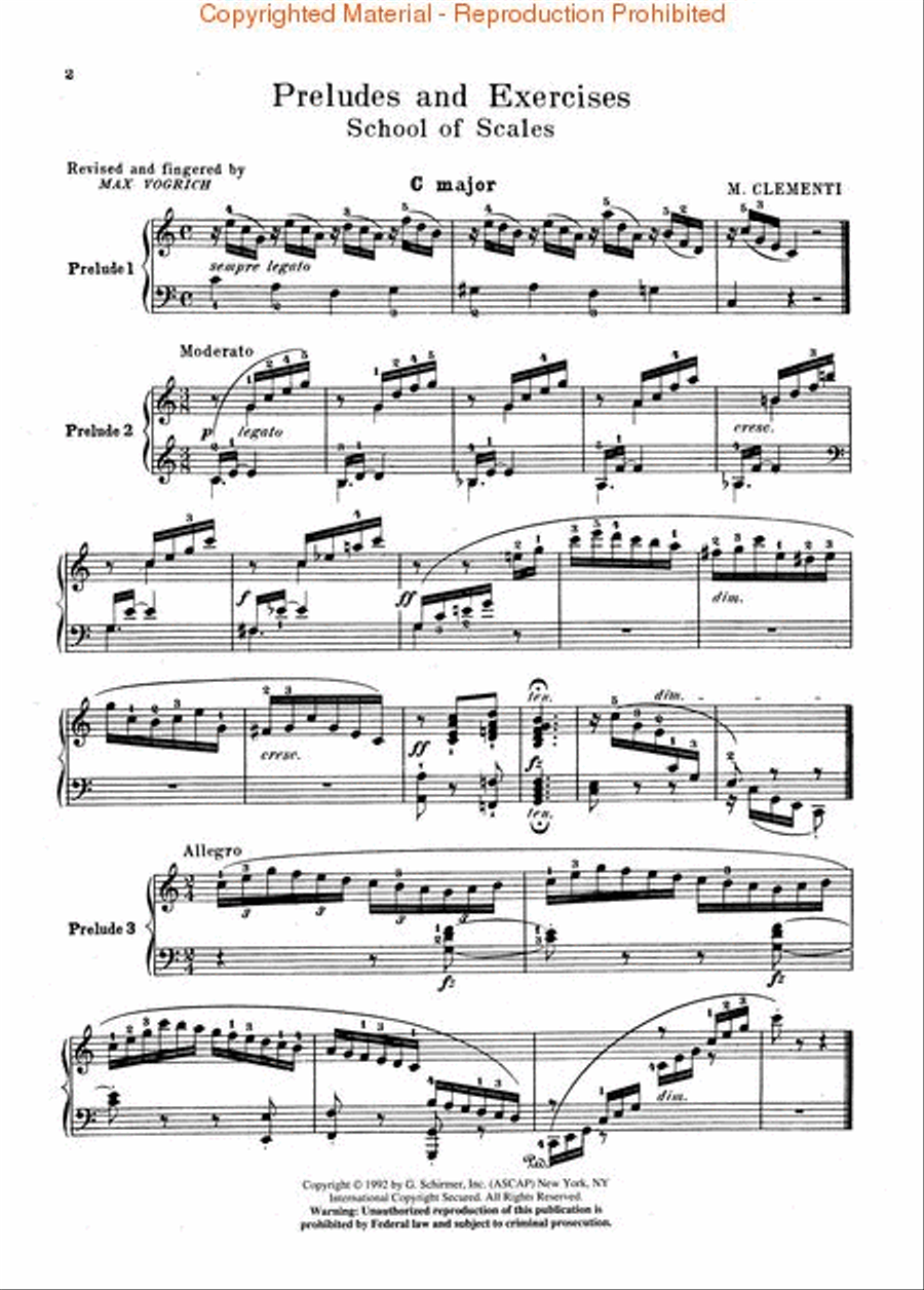 Preludes and Exercises Piano Method scores gallery preview page 2