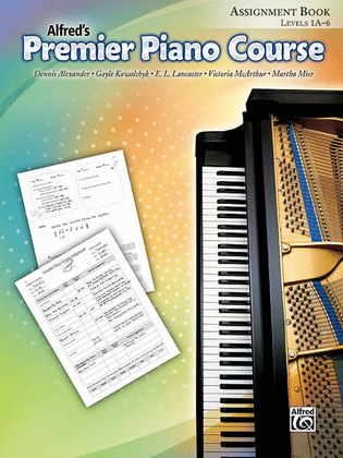 Book cover for Premier Piano Course Assignment Book