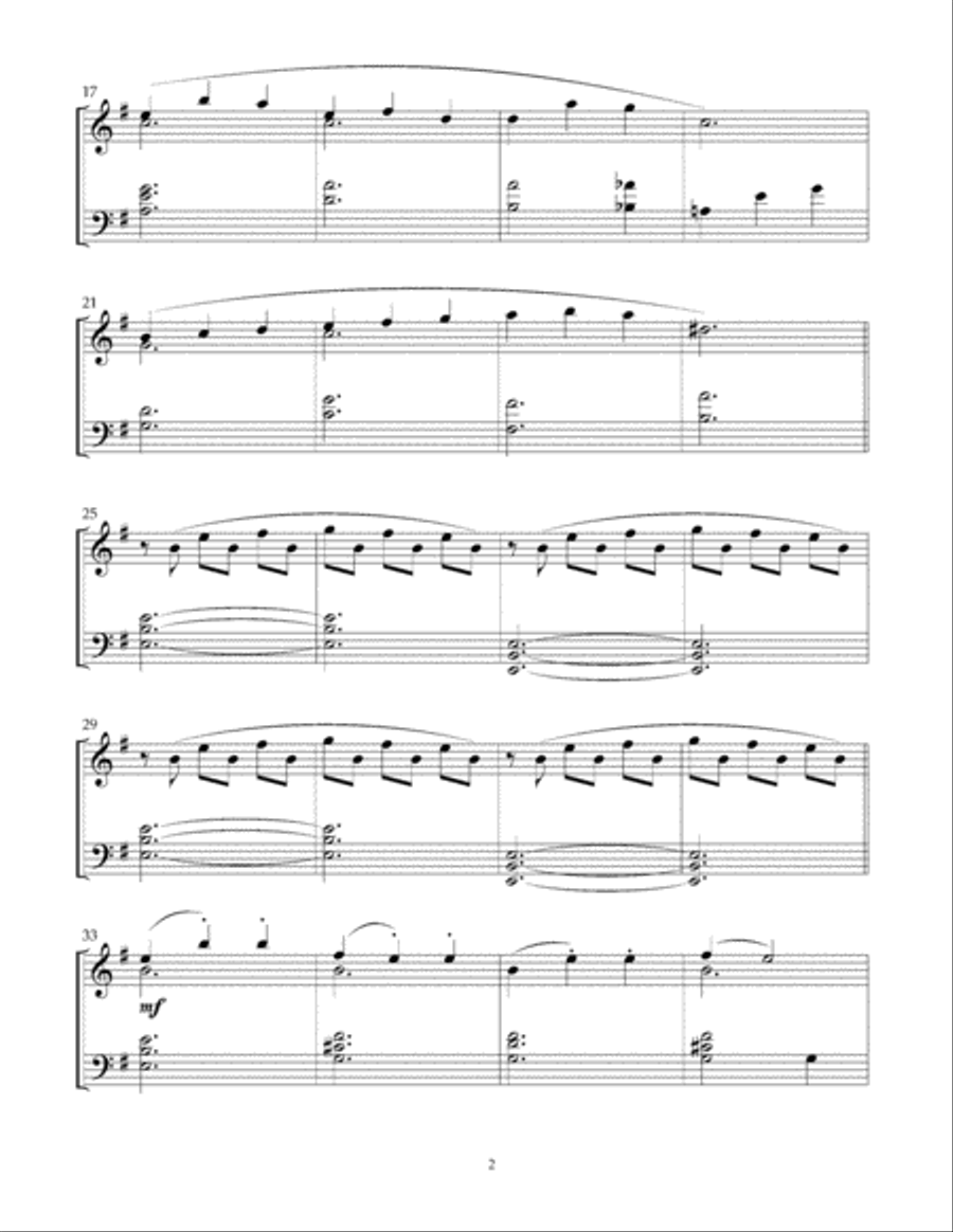 My Favorite Things Piano Solo scores gallery preview page 2