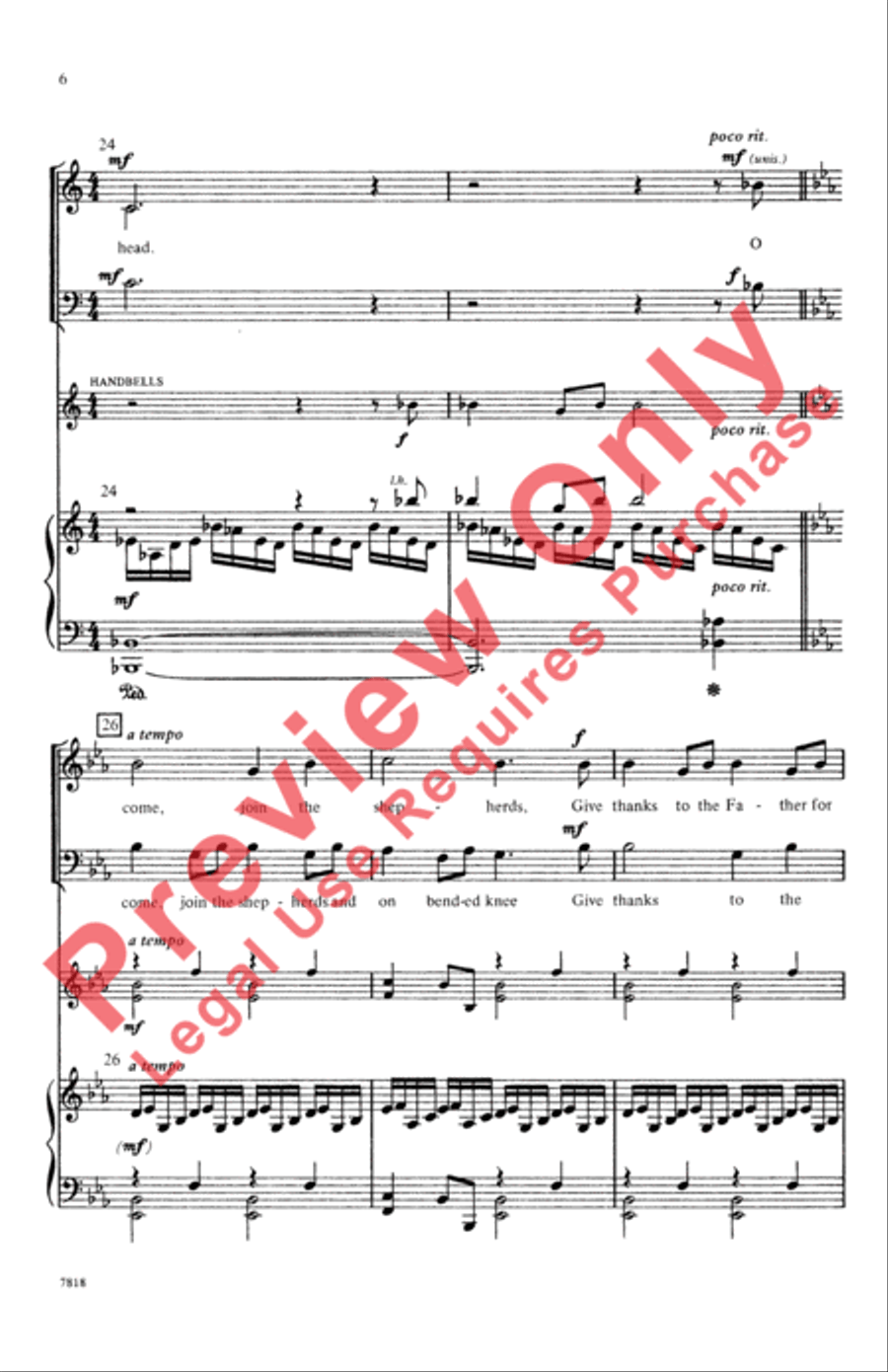 The Gift The Gift 3-Part scores gallery preview page 6