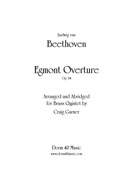 Egmont Overture image number null