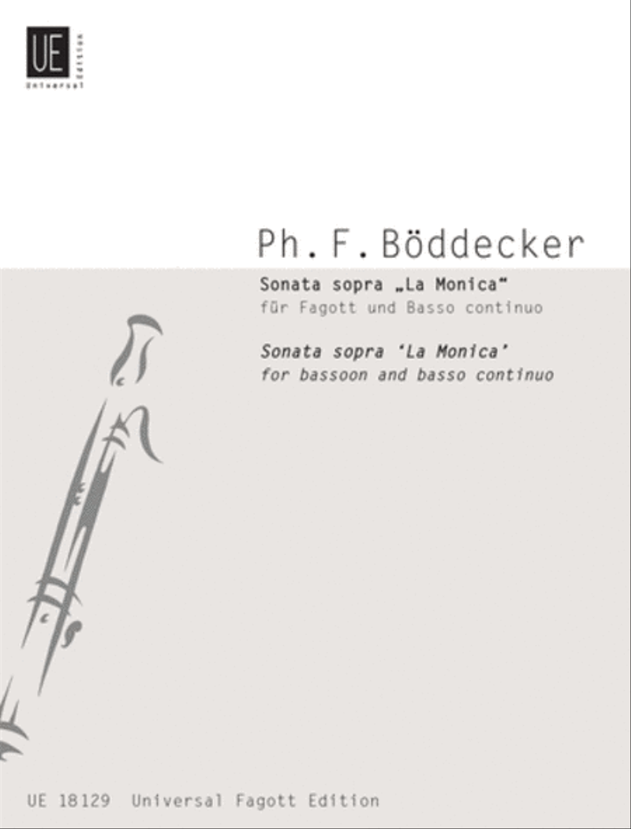 Boeddecker Sonata Sopra La Monica Chamber Music scores gallery preview page 1