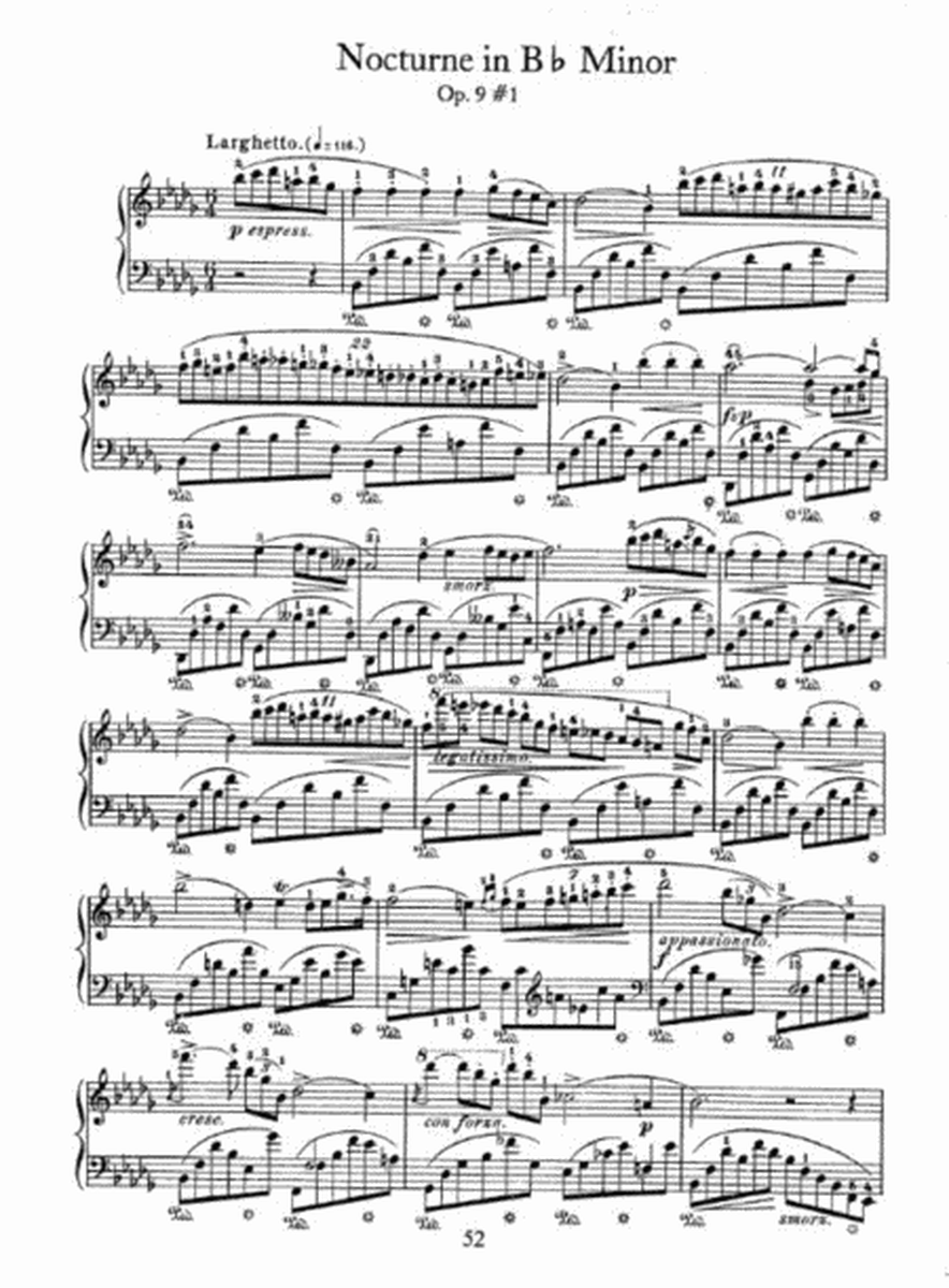 Chopin - Nocturne in B b Minor Op. 9 # 1