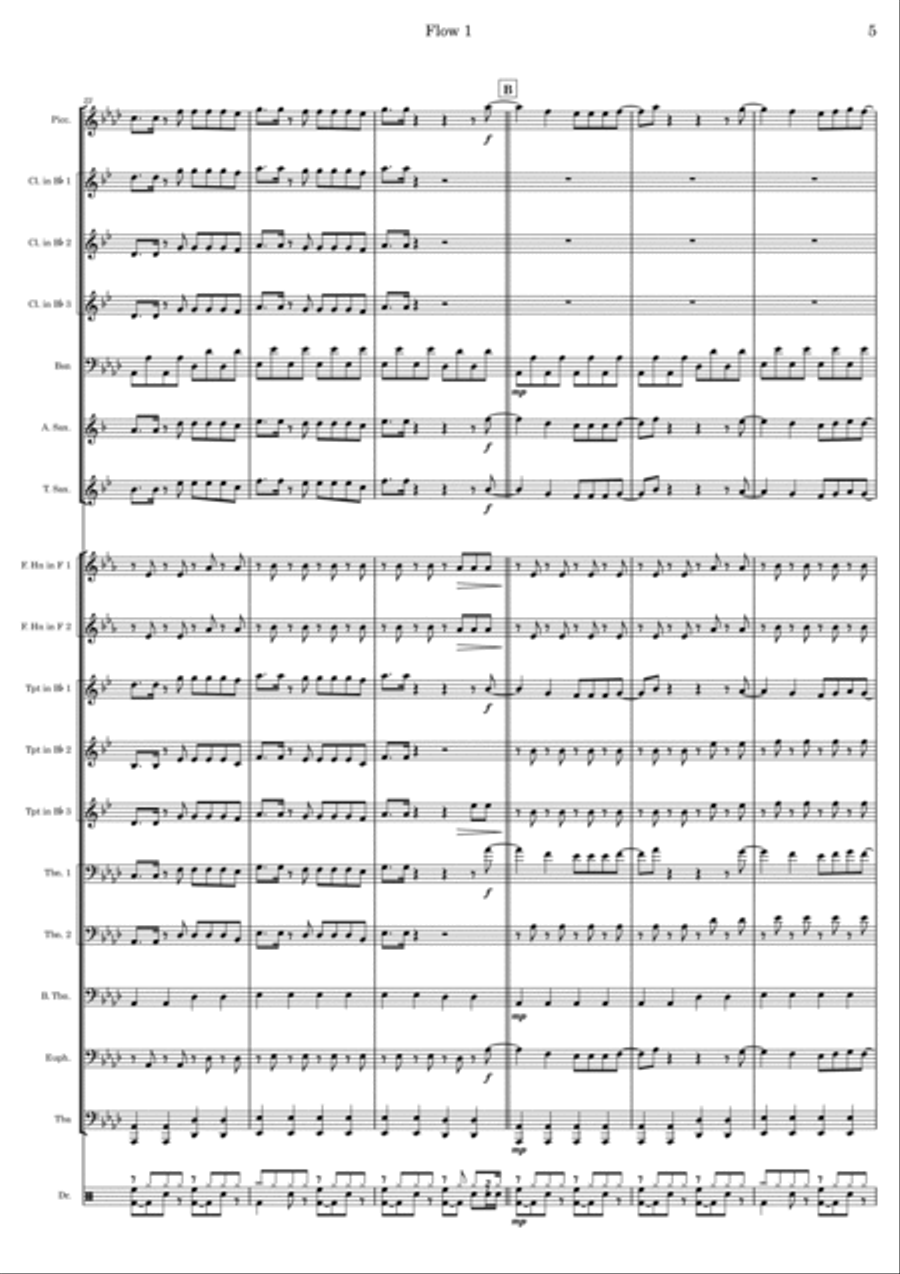 We Like To Party! Marching Band scores gallery preview page 5